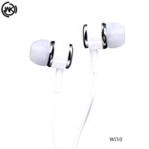 WK WI50 Earphone, 3.5MM  Wired Earphone Best, wired earphone with mic , Hifi Stereo Sound Wired Headset , sport wired earphone , 3.5mm jack wired earphone , 3.5mm headset for mobile phone , universal 3.5mm jack wired earphone